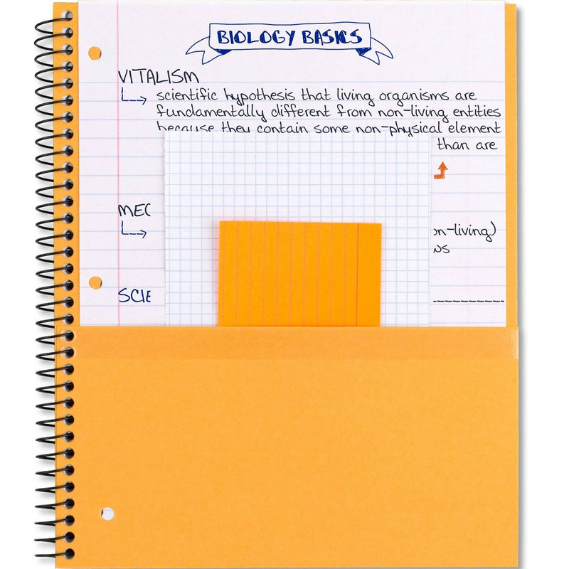 Five Star 1 Subject Wide Ruled Spiral Notebook Blue