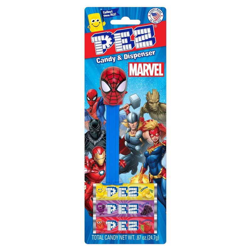 Pez Valentine's Marvel Dispenser - 0.87oz
