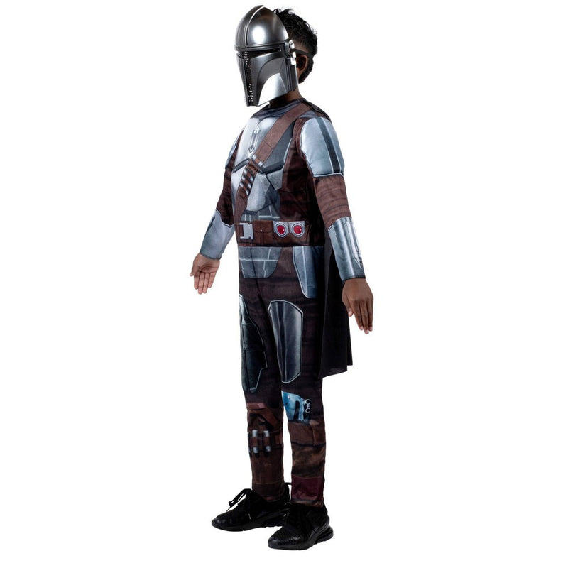 Kids' Star Wars: The Mandalorian Costume Jumpsuit with Mask - Large 12-14