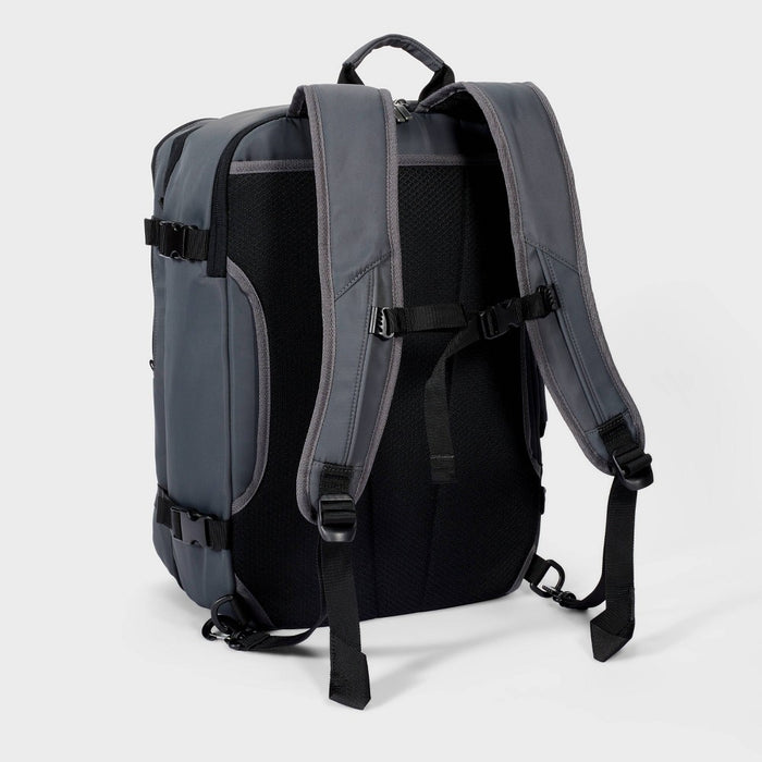 35L Travel Backpack Gray - Open Story