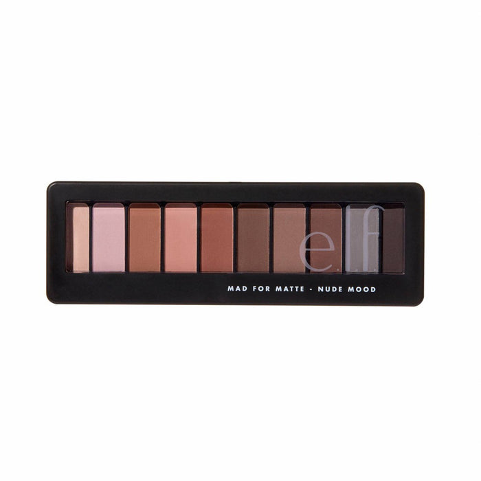 e.l.f. Mad for Matte Eyeshadow Palette Nude Mood - 0.49oz