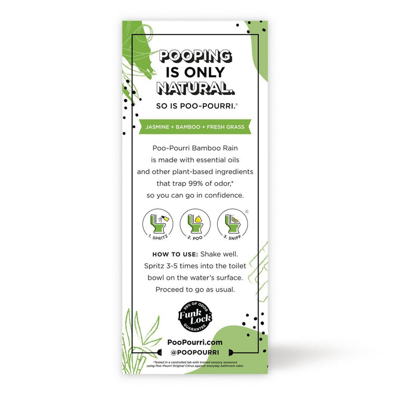 Poo-Pourri Toilet Spray - Bamboo Rain - 2 fl oz