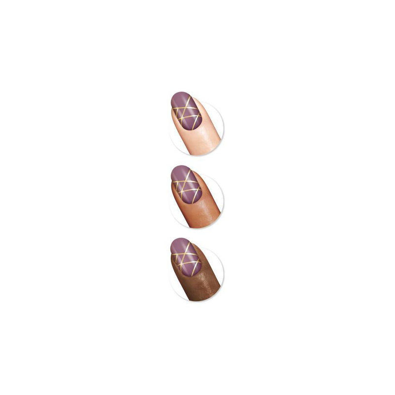 Sally Hansen Salon Effects Perfect Manicure Press on Nails Kit - Oval - Outside the Line - 24ct