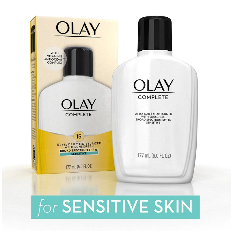 Olay Complete Lotion Moisturizer Sensitive Skin - SPF 15 - 6 fl oz - EXP. 6/25