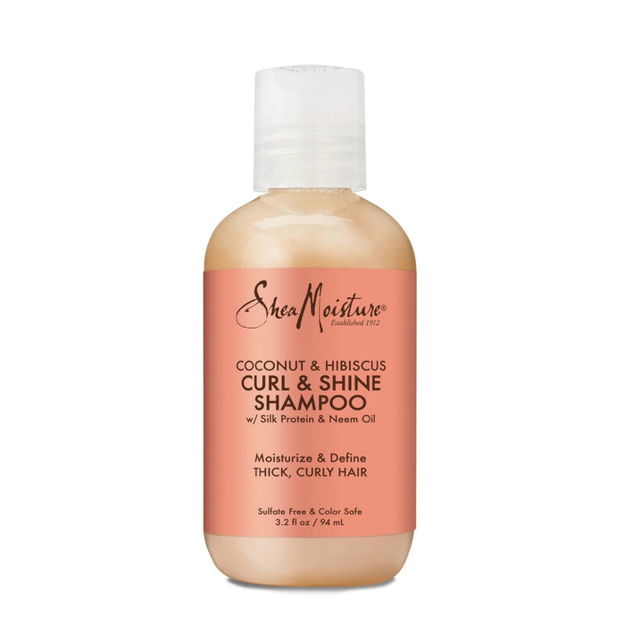 SheaMoisture Coconut & Hibiscus Curl & Shine Shampoo - 3.2 fl oz