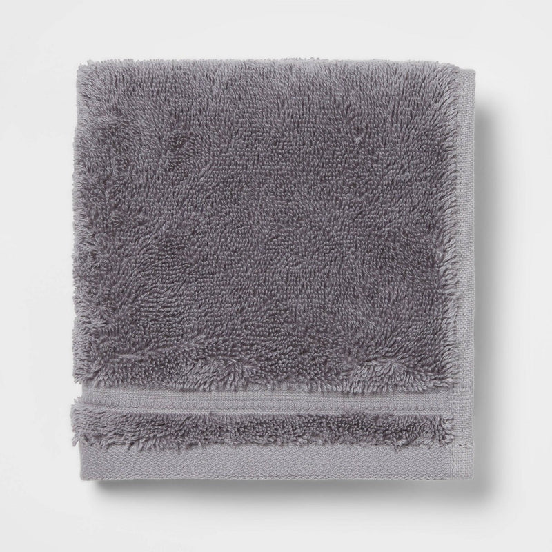 Total Fresh Antimicrobial Washcloth Dark Gray - Threshold