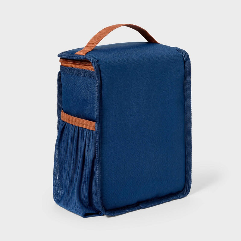 Upright Lunch Bag Navy - Embark?