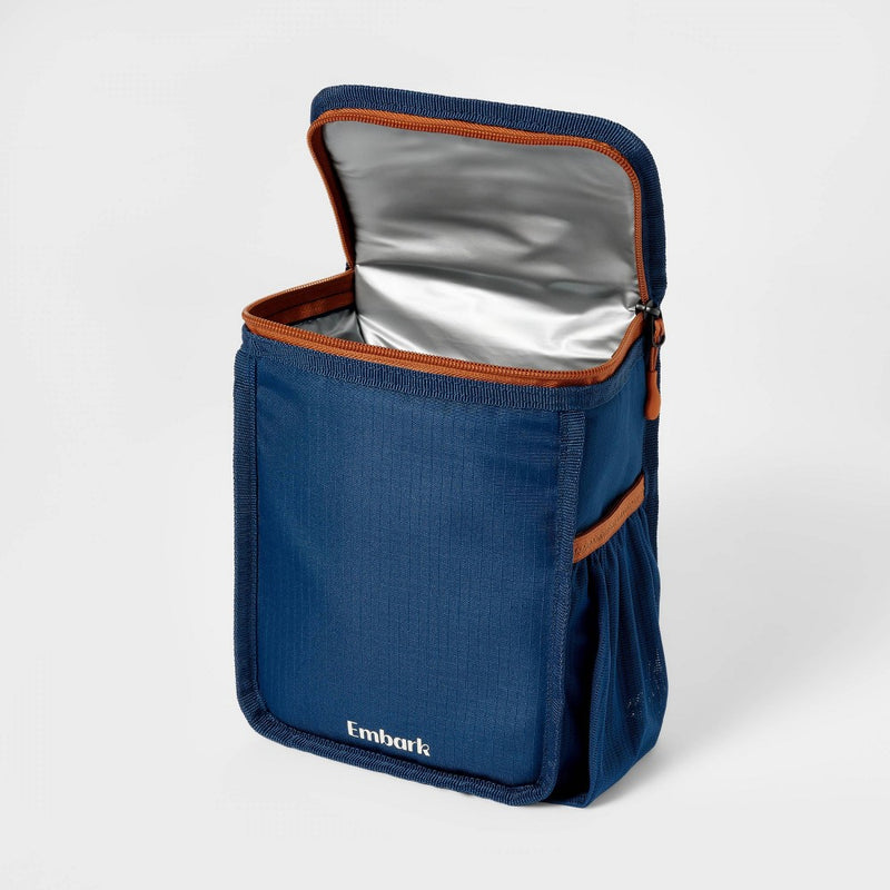 Upright Lunch Bag Navy - Embark?