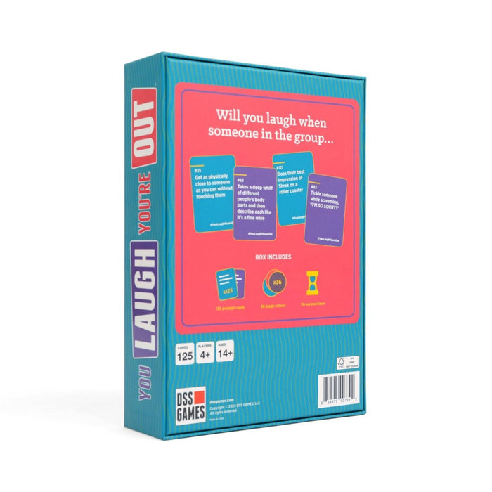 DSS Games You Laugh You're Out Card Game