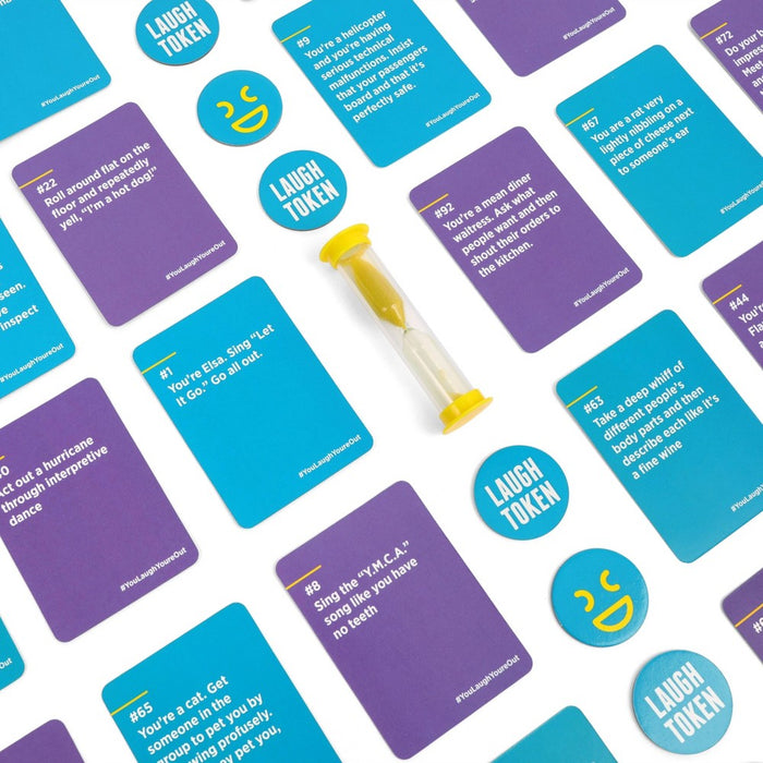 DSS Games You Laugh You're Out Card Game