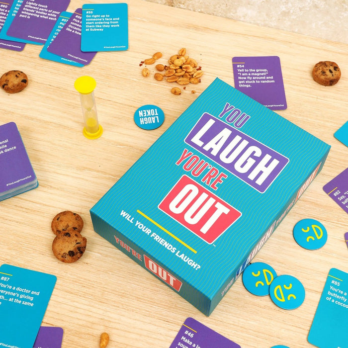 DSS Games You Laugh You're Out Card Game