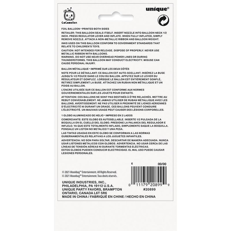 Cocomelon 18" Foil Balloon