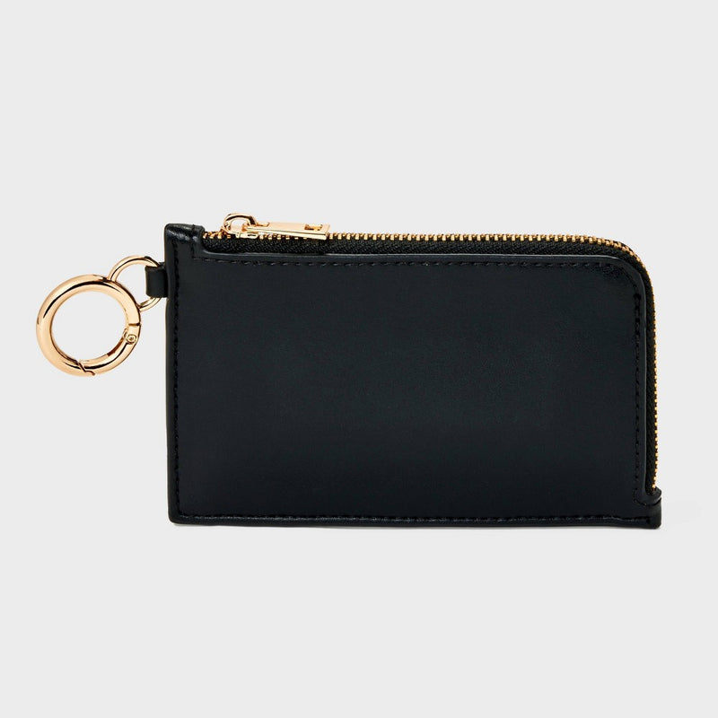 L-Zip Card Case - A New Day Black