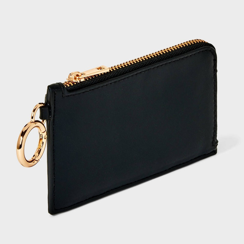 L-Zip Card Case - A New Day Black
