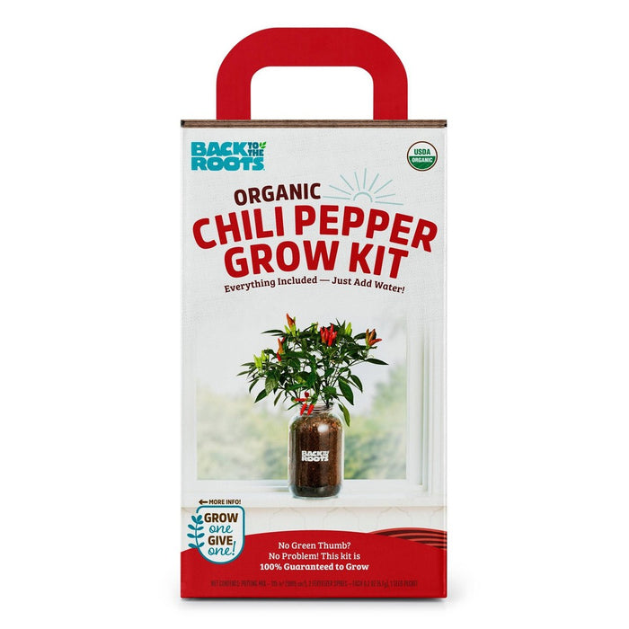 Back to the Roots Organic Chili Pepper Grow Kit