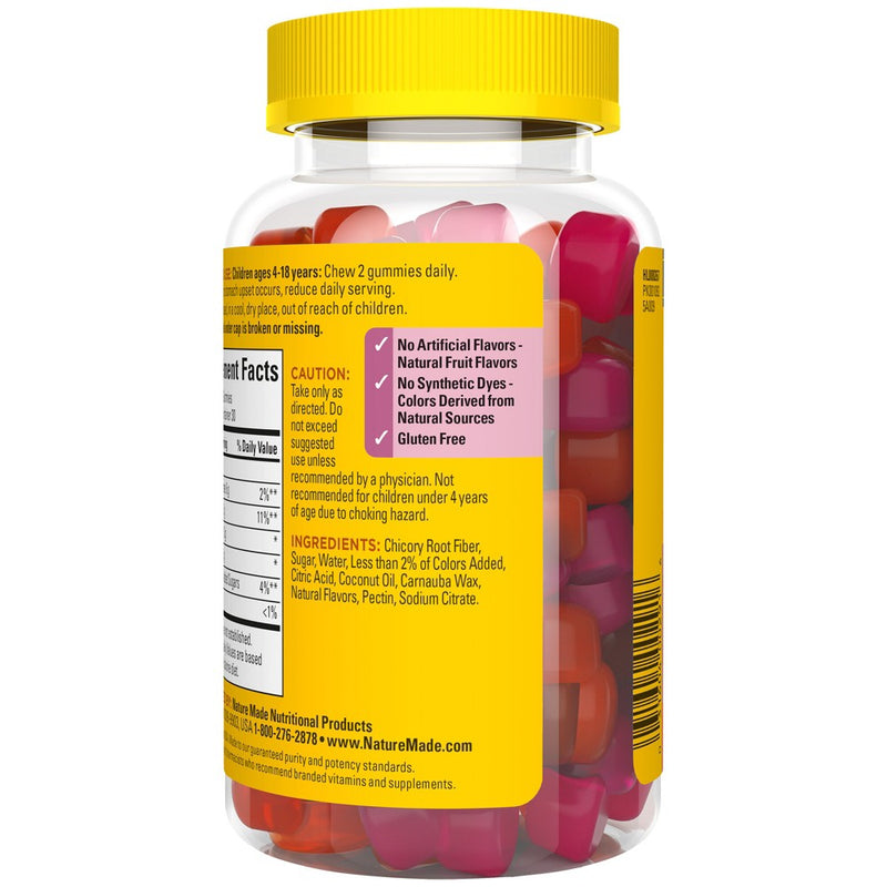 Nature Made Kids' First Fiber Gummies - 60ct