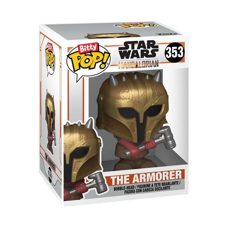 Funko Bitty POP! Star Wars The Mandalorian Heavy Mandalorian Figures 4pk STYLE MAY VERY