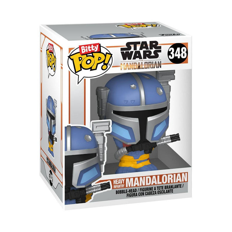 Funko Bitty POP! Star Wars The Mandalorian Heavy Mandalorian Figures 4pk STYLE MAY VERY