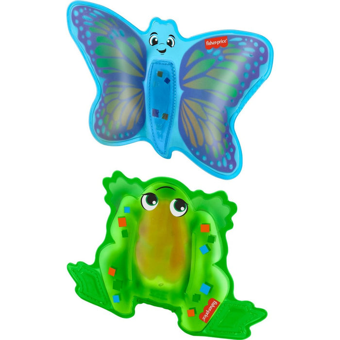 FisherPrice Sensory Bright Butterfly & Frog Squeeze 'n Sniff Scented Goo Animals