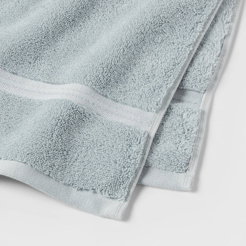 Spa Plush Hand Towel Light Blue - Threshold