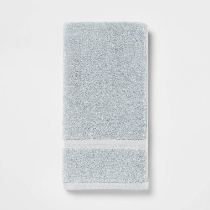 Spa Plush Hand Towel Light Blue - Threshold