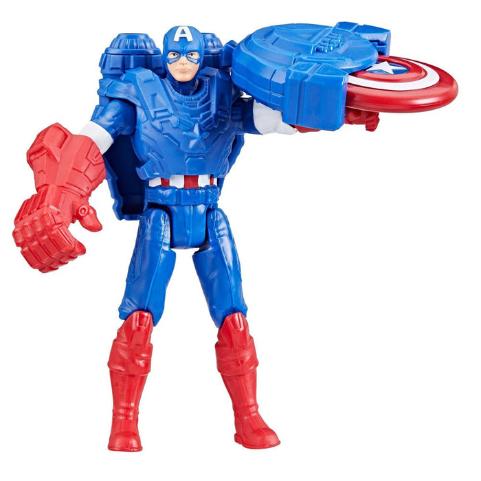 Marvel Avengers Captain America 4" Battle Gear Action Figure