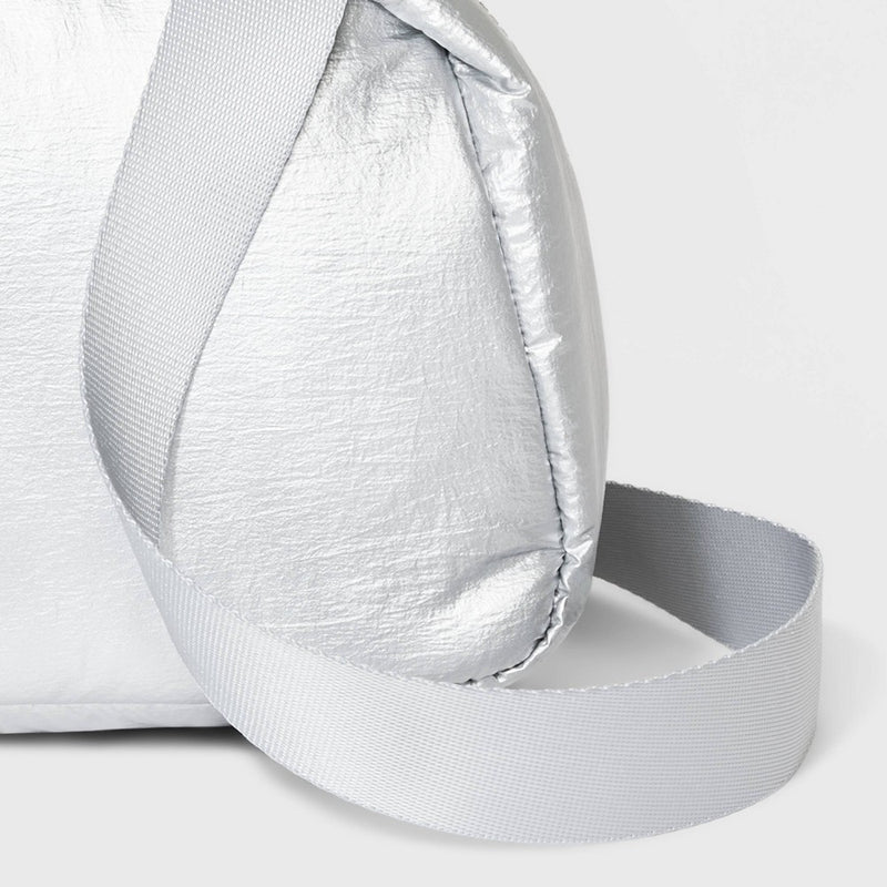 Dome Camera Crossbody Bag - A New Day Silver