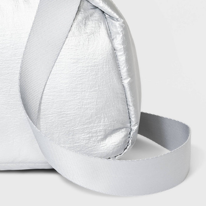Dome Camera Crossbody Bag - A New Day Silver