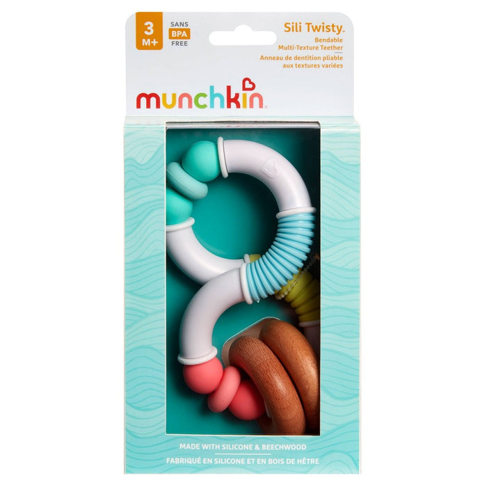 Munchkin Sili Twisty Bendable Multi-Texture Teether Toy