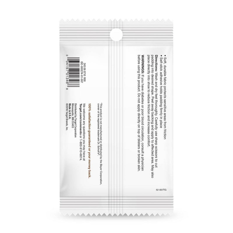 Super Moleskin Padding Sheets 3ct - up & up