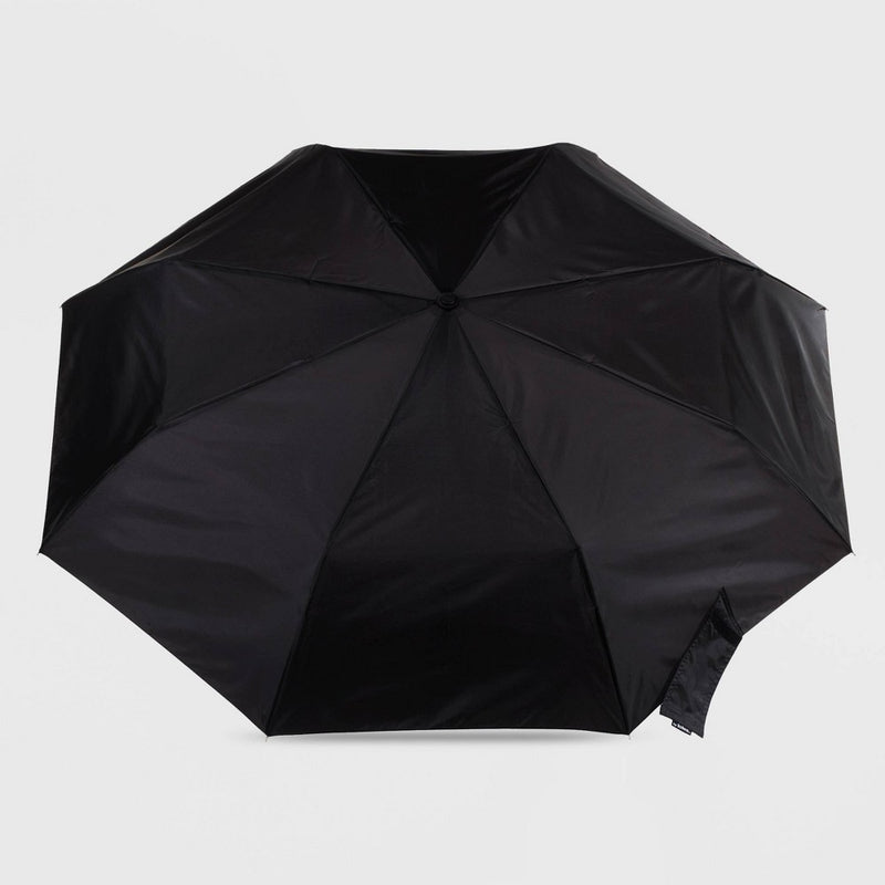 Totes Men's One-touch Auto Open Close Sunguard ECO Compact Umbrella - Black