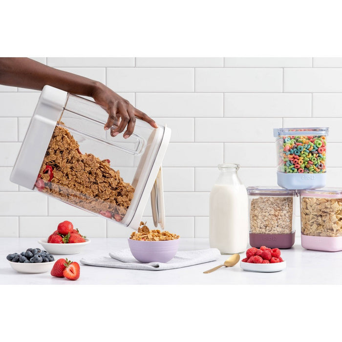 Ello 4.5qt Cereal Canister Gray