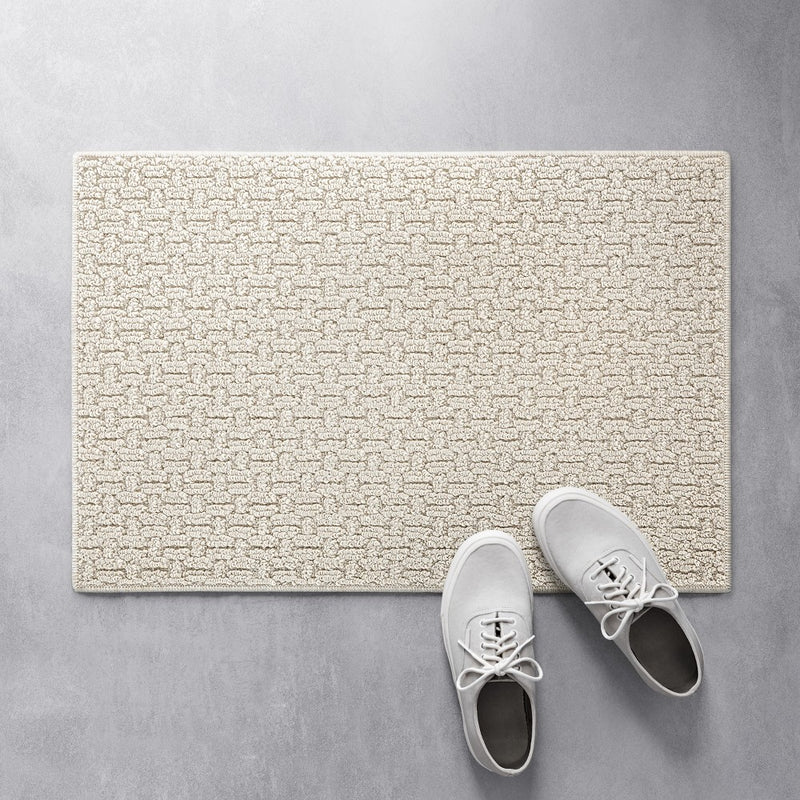 1'8"x2'6" Washable Solid Accent Rug Tan - Made By Design