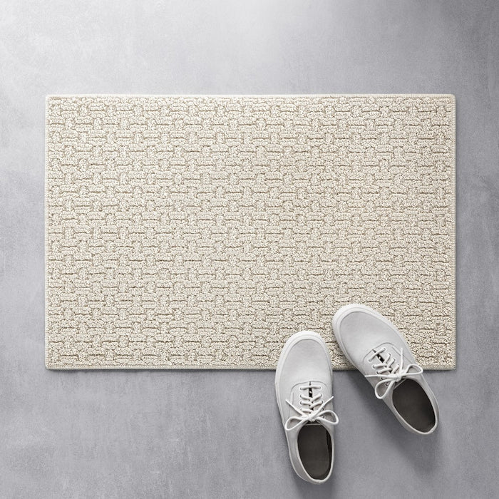 1'8"x2'6" Washable Solid Accent Rug Tan - Made By Design