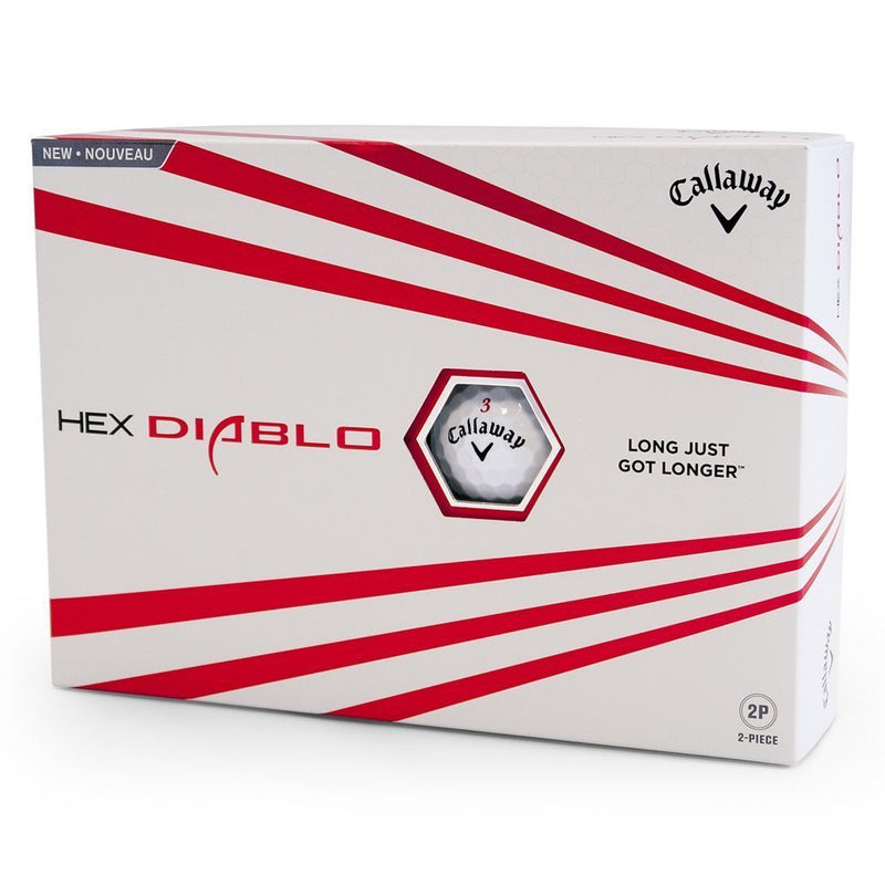 Callaway HEX Diablo Golf Balls - SINGLE BOXES