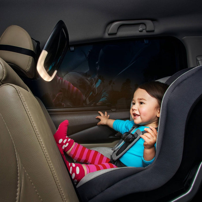 Munchkin Brica Night Light Baby In Sight Pivot Car Mirror