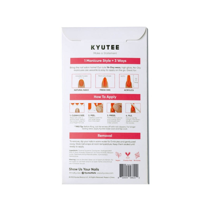 Kyutee Nail Art - Stardust - 28pc