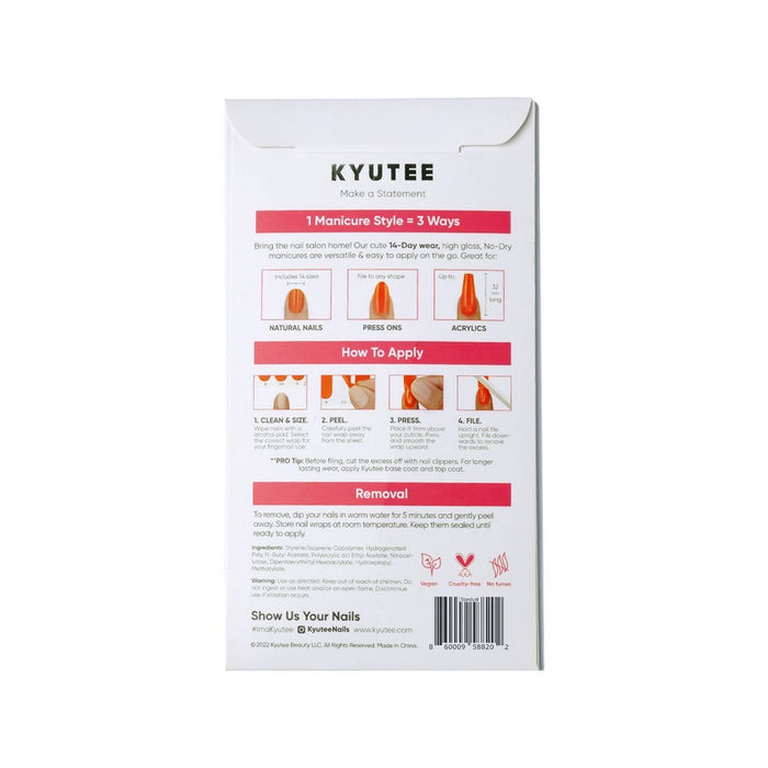 Kyutee Nail Art - Stardust - 28pc