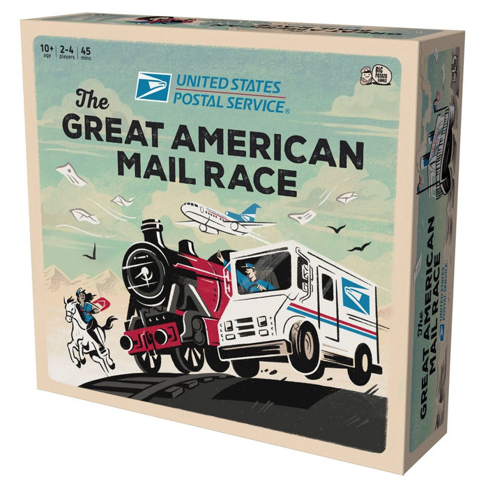 Big Potato USPS The Great American Mail Race Board Game