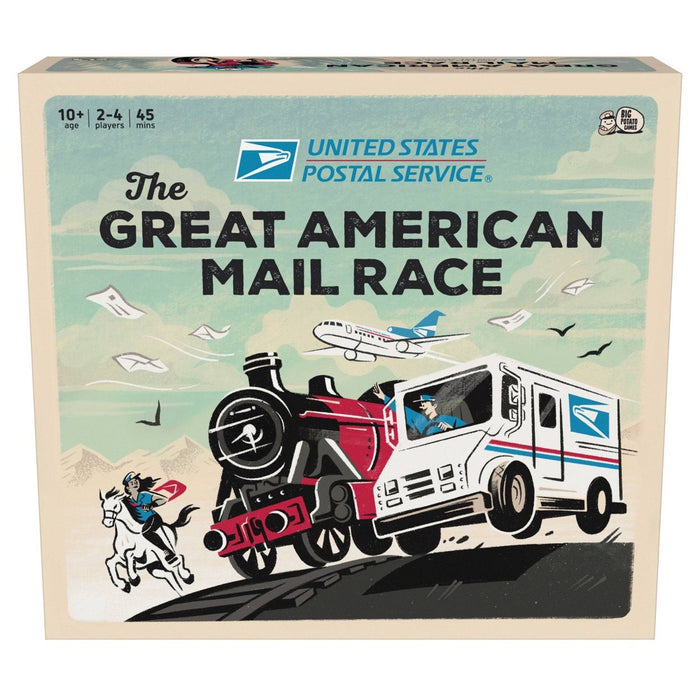 Big Potato USPS The Great American Mail Race Board Game