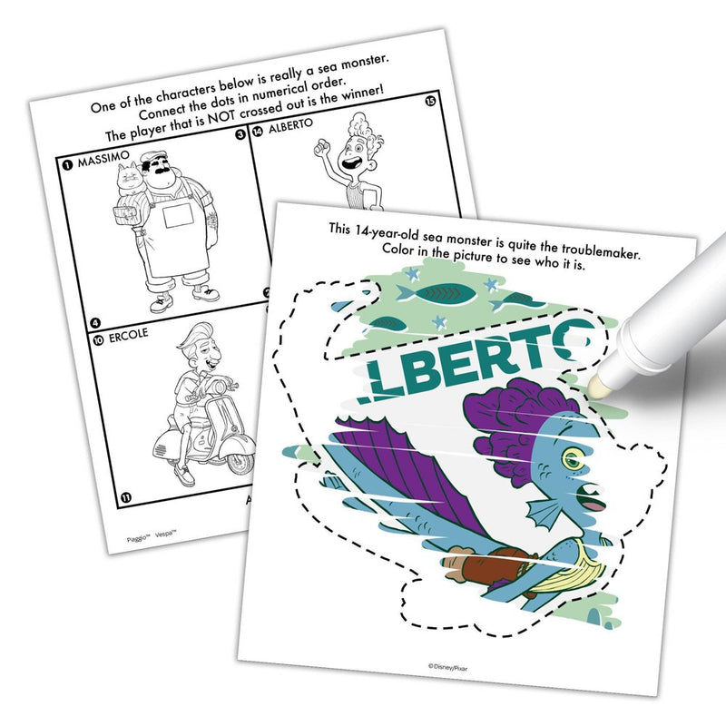 Luca Imagine Ink Coloring Book