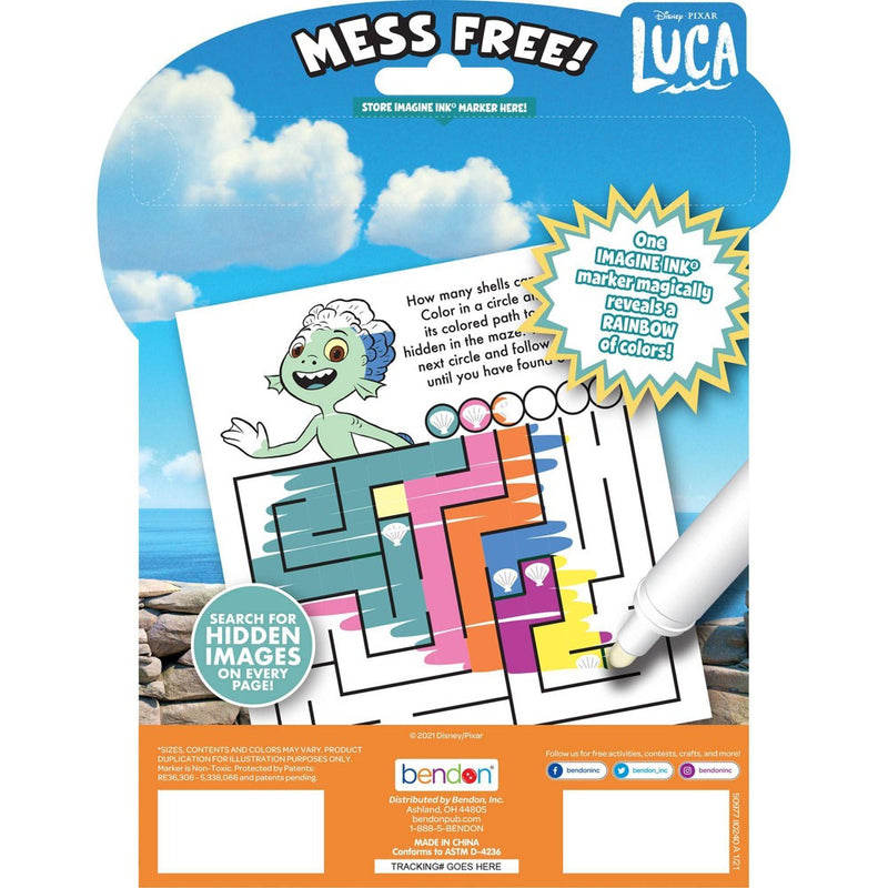 Luca Imagine Ink Coloring Book