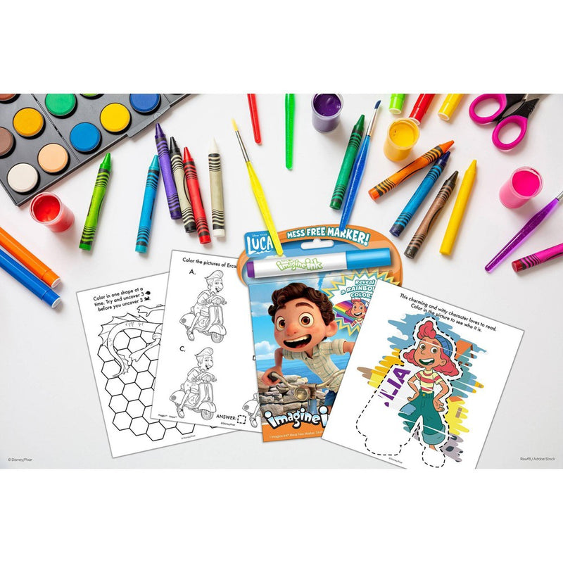 Luca Imagine Ink Coloring Book