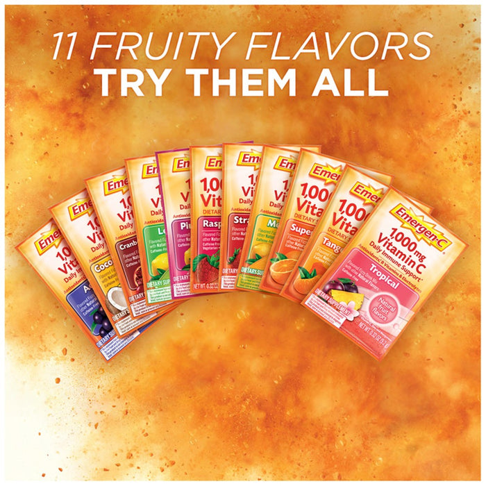 Emergen-C Vitamin C Drink Mix Packets - Super Orange - 30ct