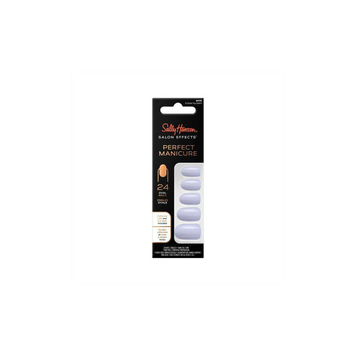 Sally Hansen Salon Effects Perfect Manicure Press on Nails Kit - Oval - O-Zone You Didn't - 0.31 fl oz/24ct