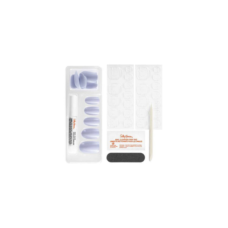 Sally Hansen Salon Effects Perfect Manicure Press on Nails Kit - Oval - O-Zone You Didn't - 0.31 fl oz/24ct