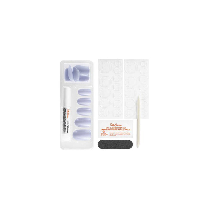 Sally Hansen Salon Effects Perfect Manicure Press on Nails Kit - Oval - O-Zone You Didn't - 0.31 fl oz/24ct