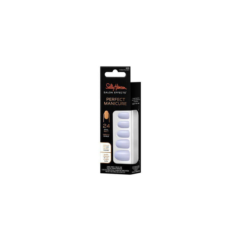 Sally Hansen Salon Effects Perfect Manicure Press on Nails Kit - Oval - O-Zone You Didn't - 0.31 fl oz/24ct