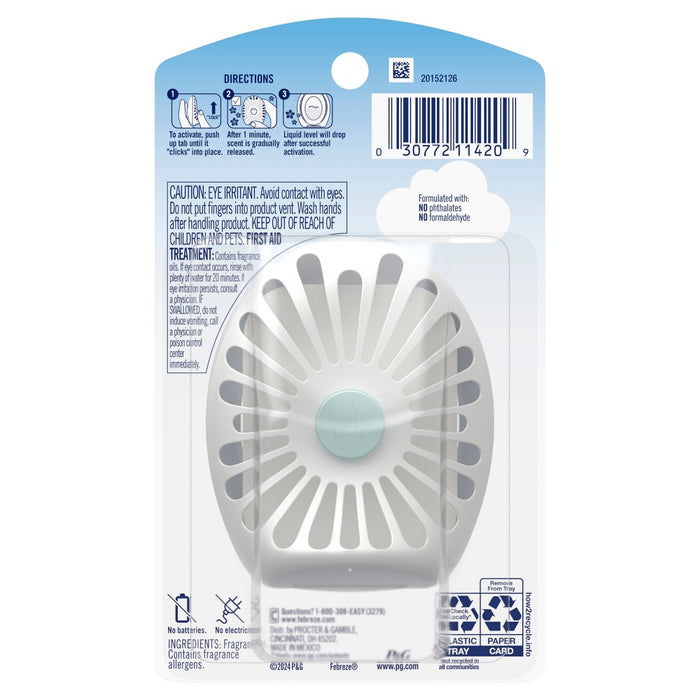 Febreze Small Spaces Air Freshener Refresh & Energize - 0.25 fl oz