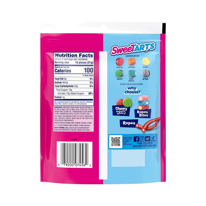 SweeTARTS Gummie Splitz - 9oz